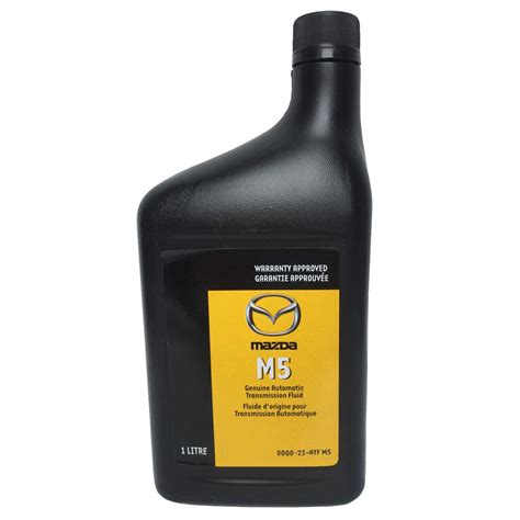 mazda m v transmission fluid.